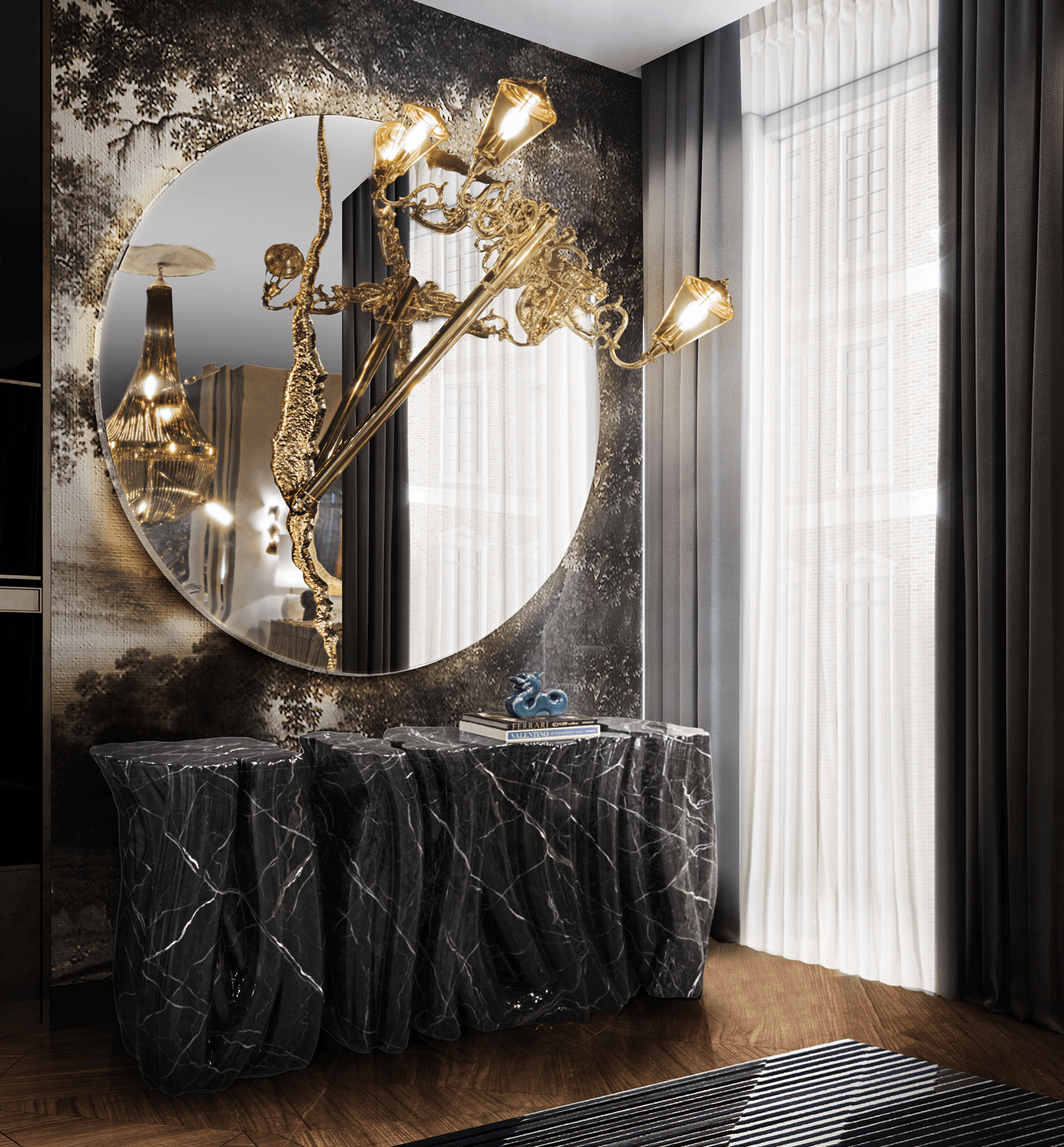 Miroir Rond Illumina