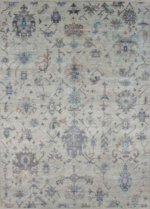 Tapis Heriz Noué à la Main