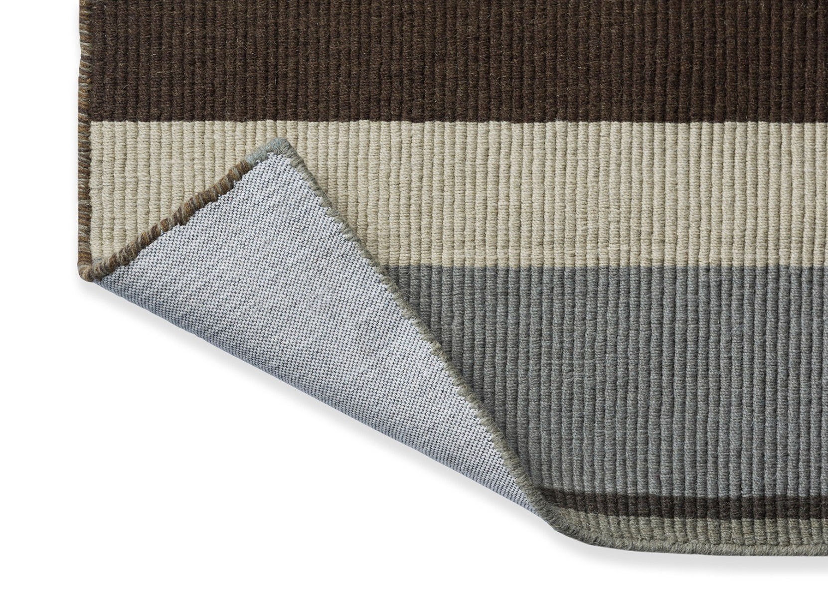 Tapis plat tissé Artisan Stack Ocre