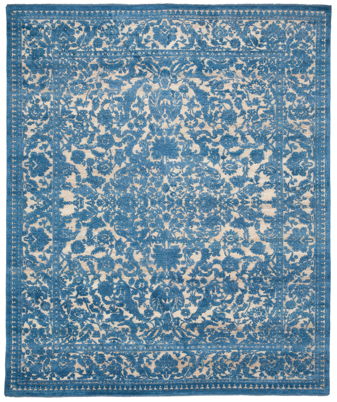 Tapis Mauro Angaa Bleu Foncé