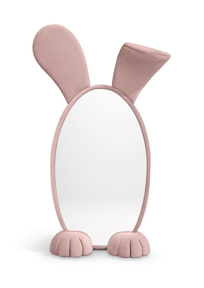 Miroir sur pied enfant Bunny