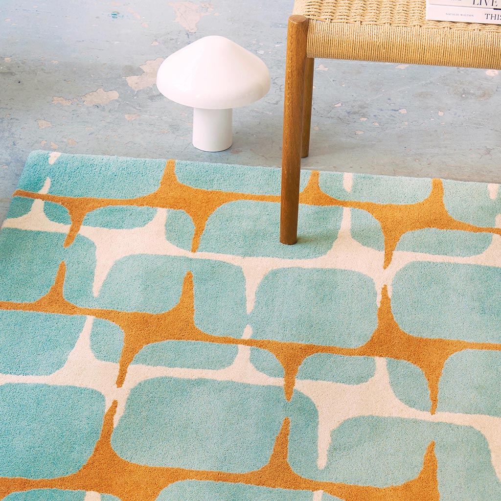 Tapis Bloc Moderne Ciel