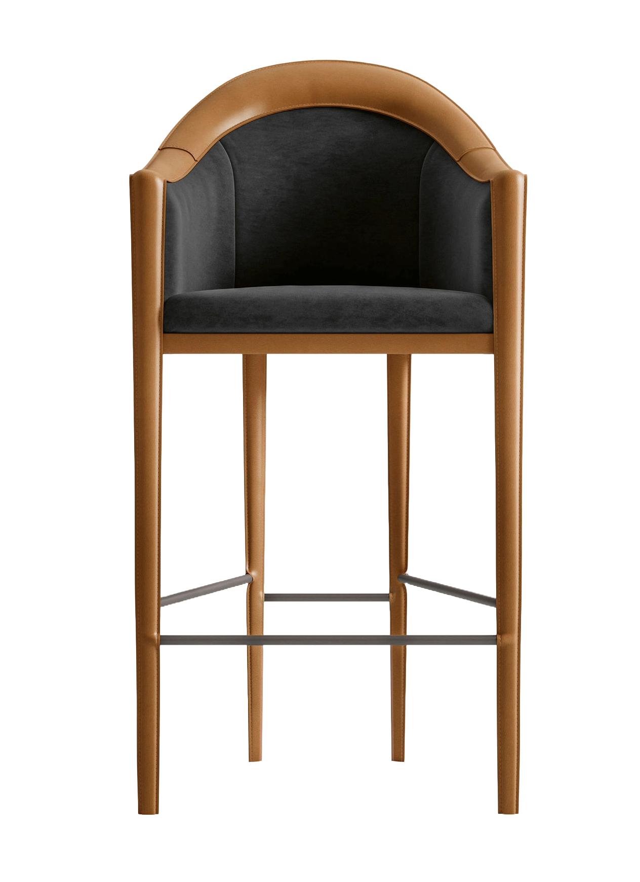 Tabouret de Bar avec Accoudoirs