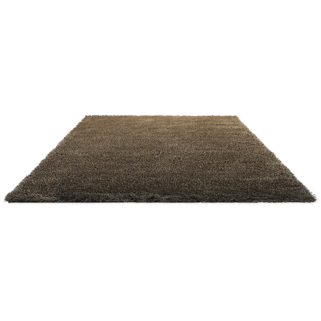 Tapis haut Shade Beige / Chocolat Foncé