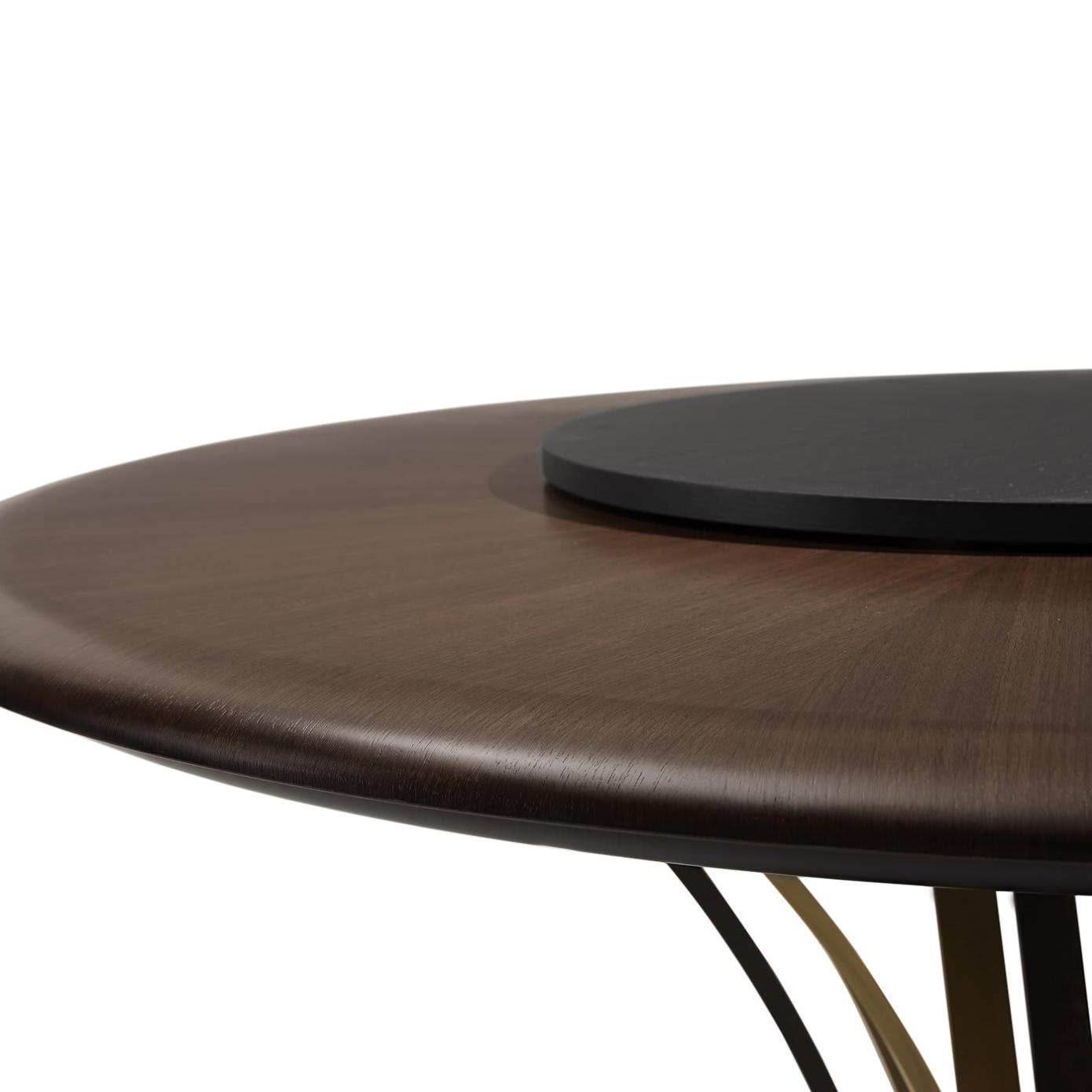 Table À Manger Ronde Dilan | Configuration: Sans plateau tournant