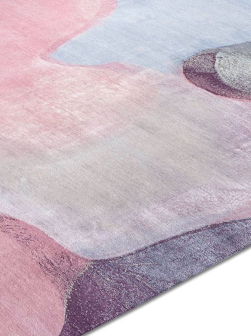 Tapis de luxe fait main Clair