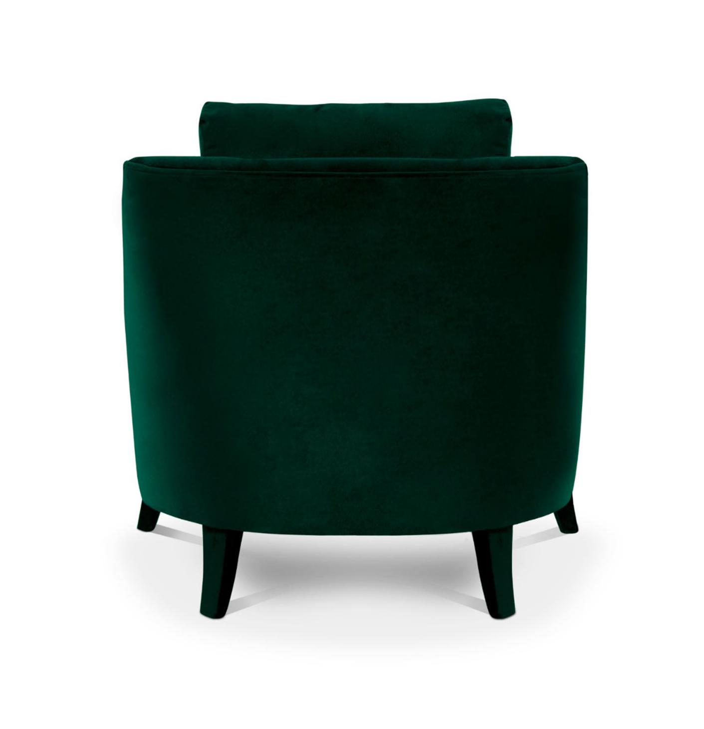 Fauteuil en Velours Moelleux