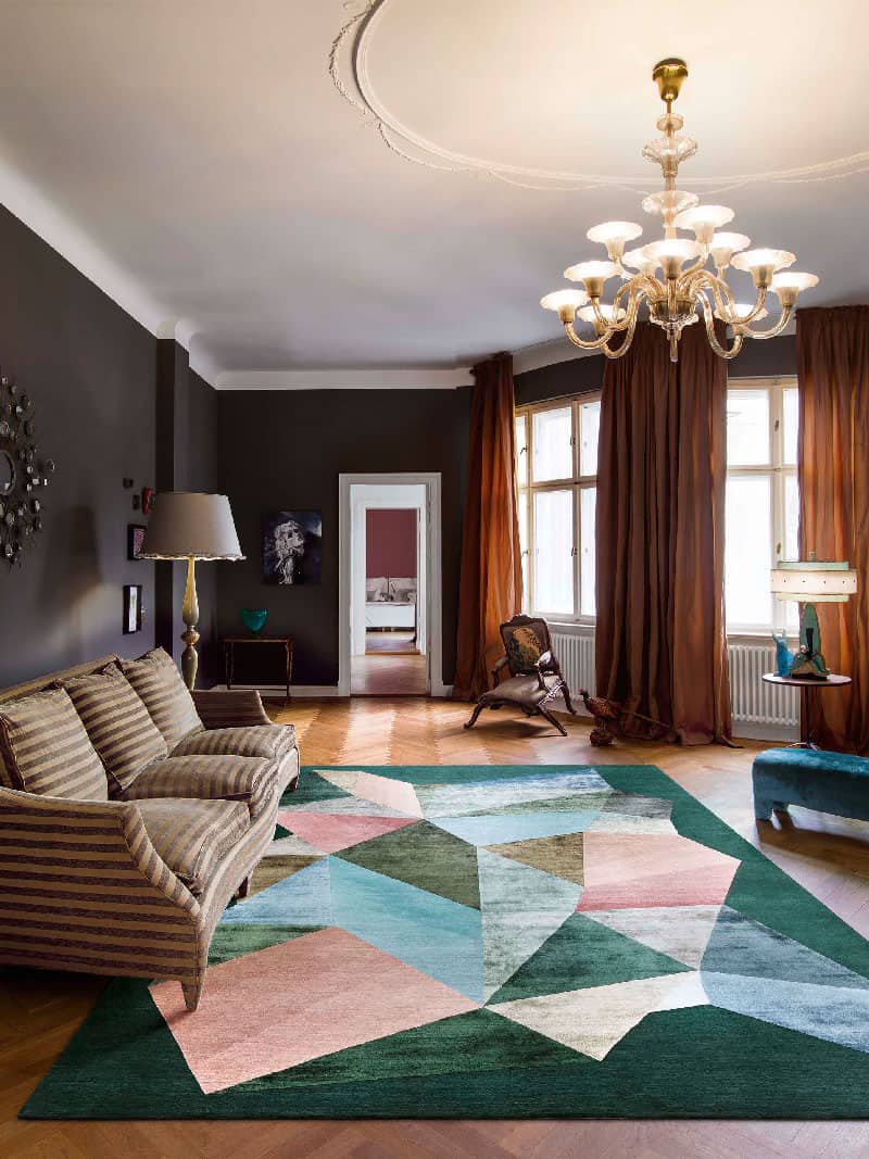 Tapis noué main de luxe Super