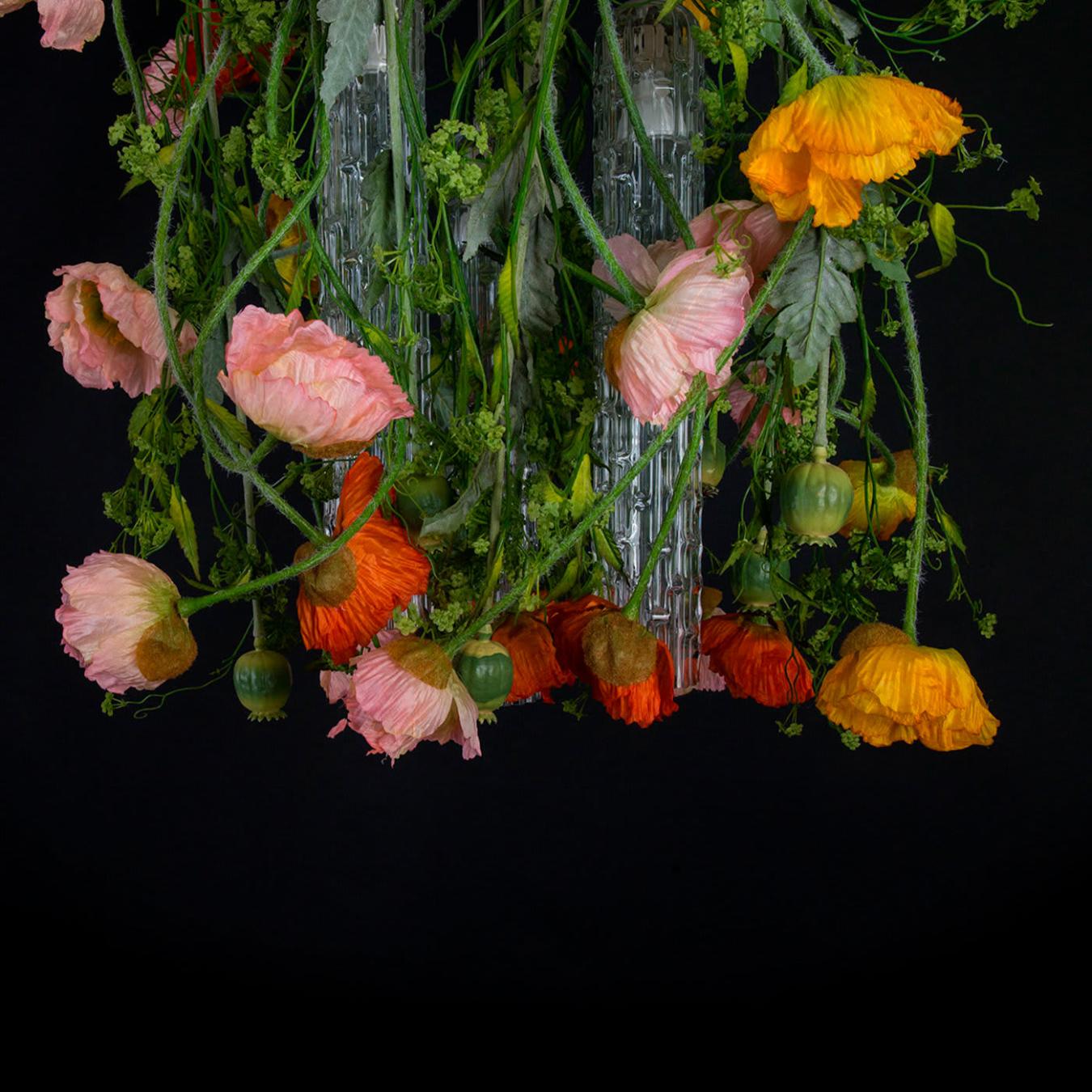 Lustre rond Poppy