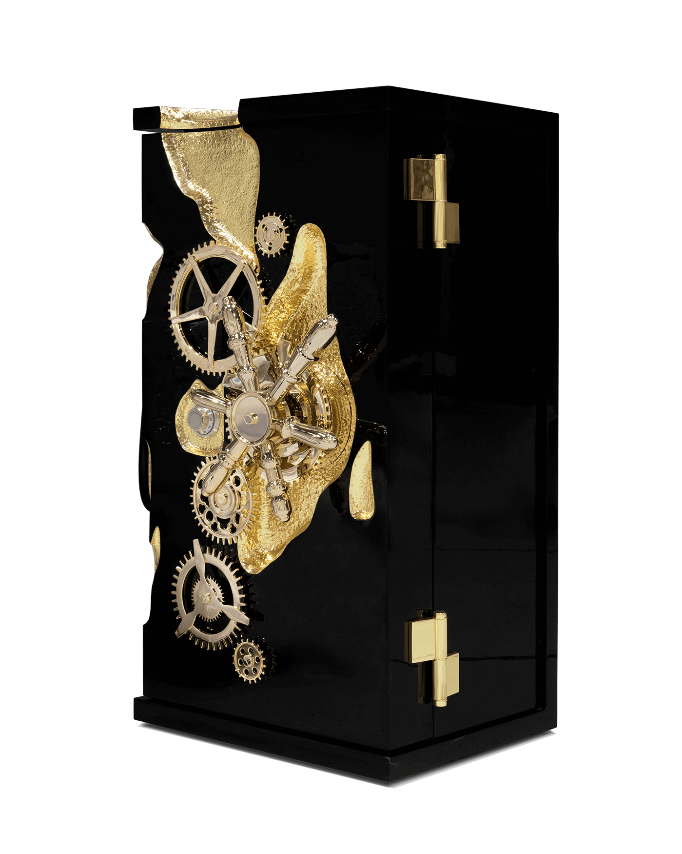 Coffre-Fort Luxe Millionaire Noir & Or