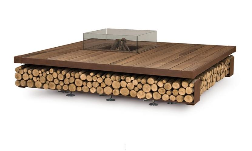 Brasero Opera | Finition: Bois