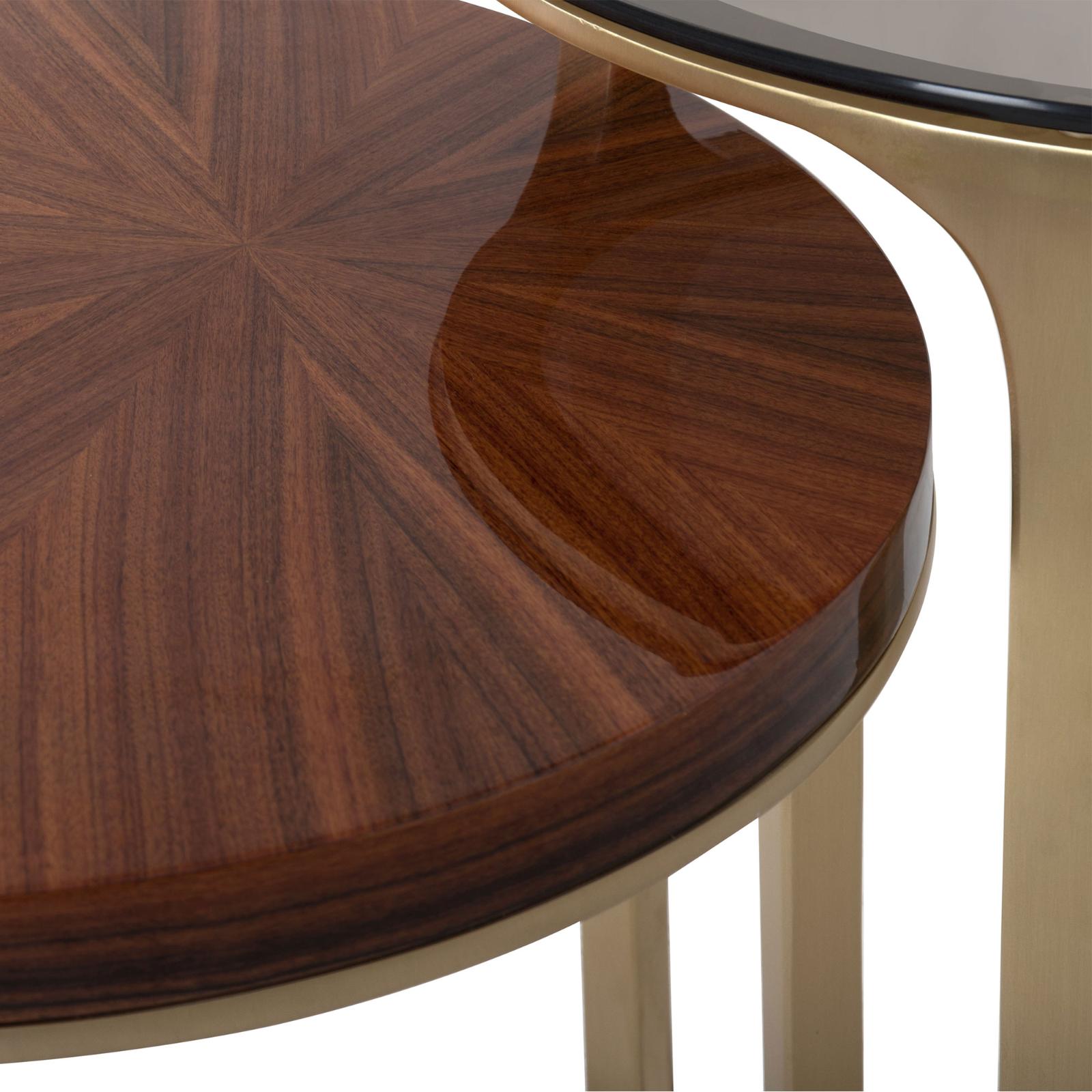 Table d'Appoint à Deux Plateaux