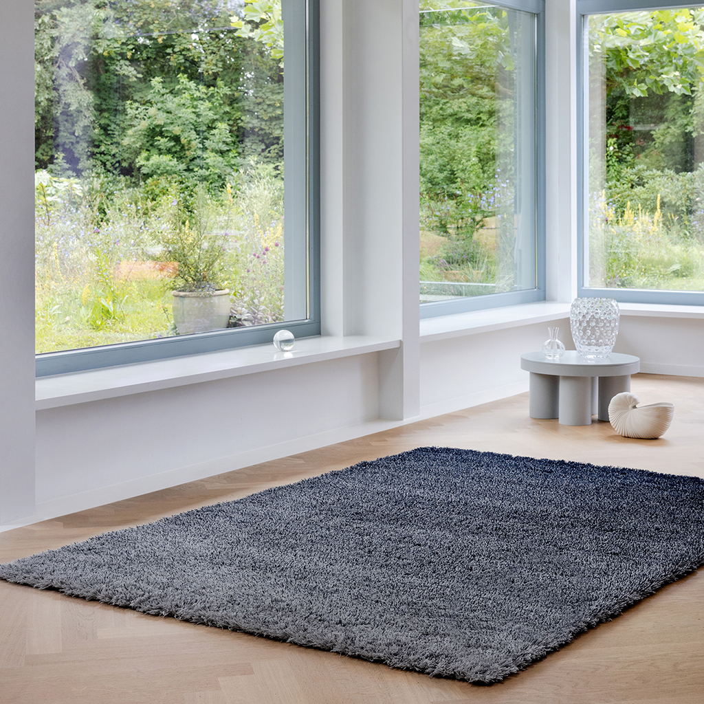 Tapis haut Shade Argent / Nuit Polaire