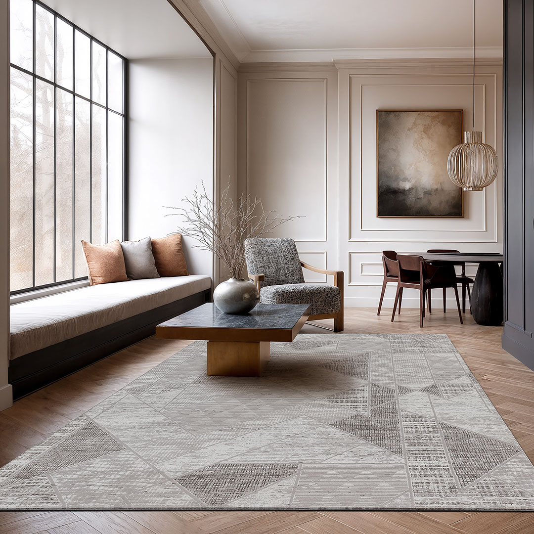 Tapis Moderne Dorian Tourterelle