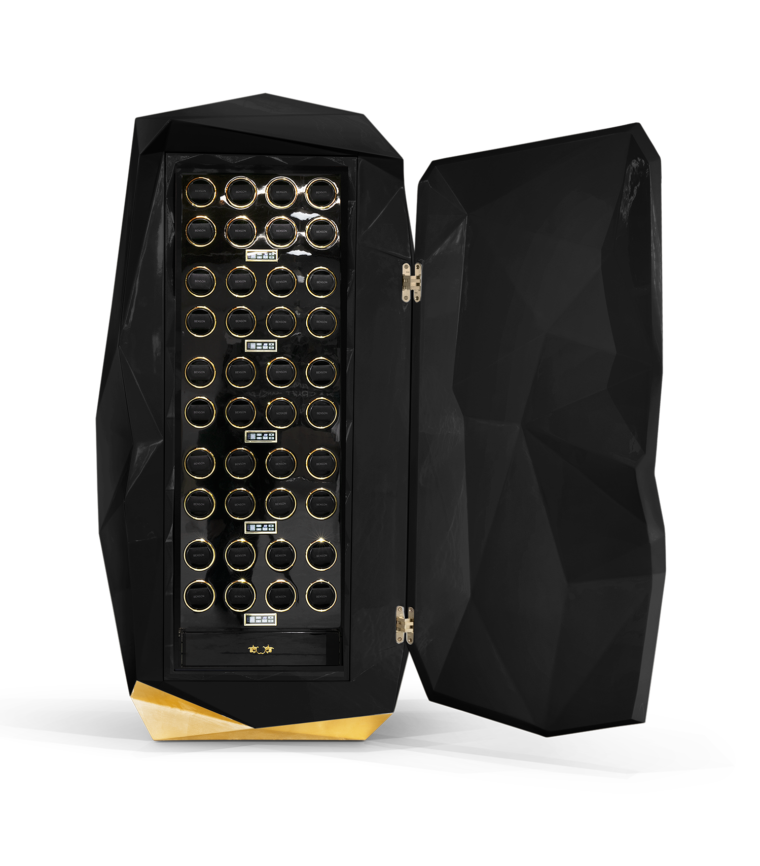 Coffre-Fort Luxe Diamond Noir
