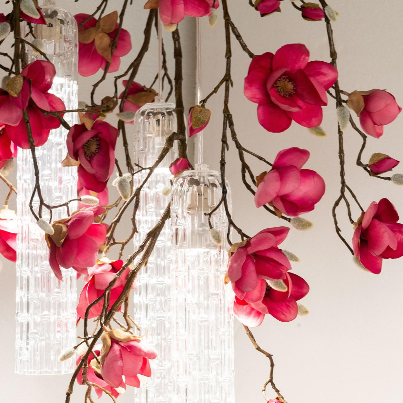 Petit lustre rond Magnolia