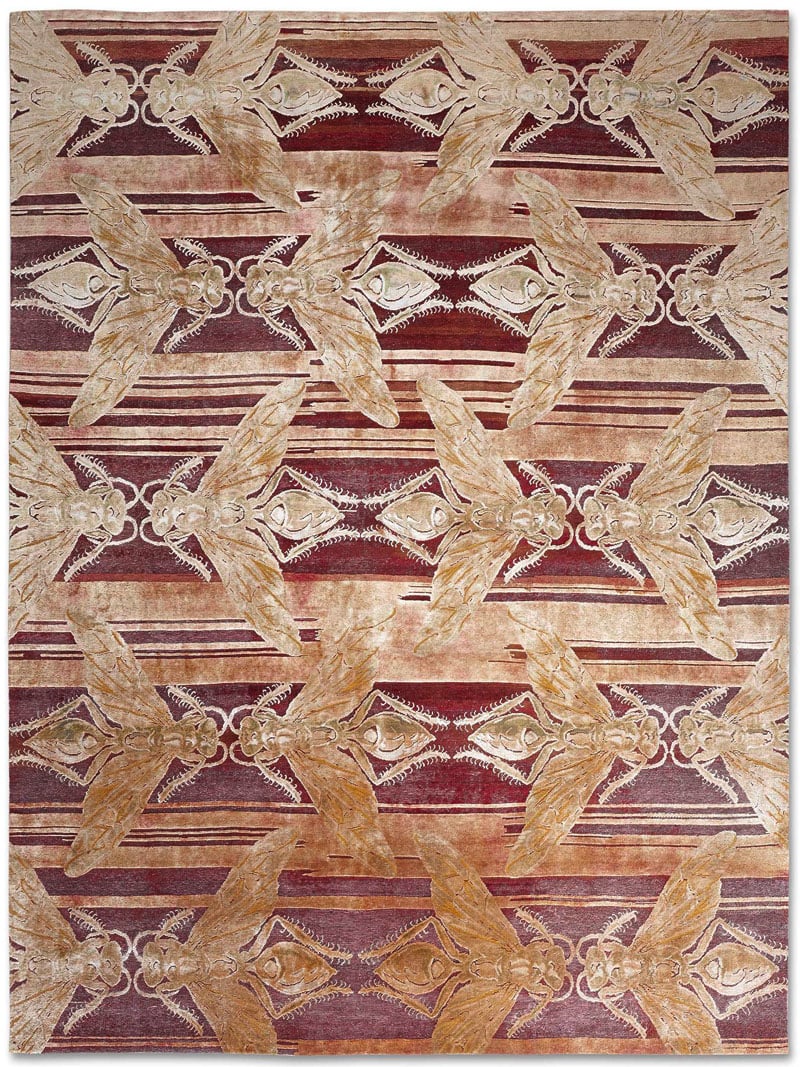 Tapis fait main de luxe No Honey