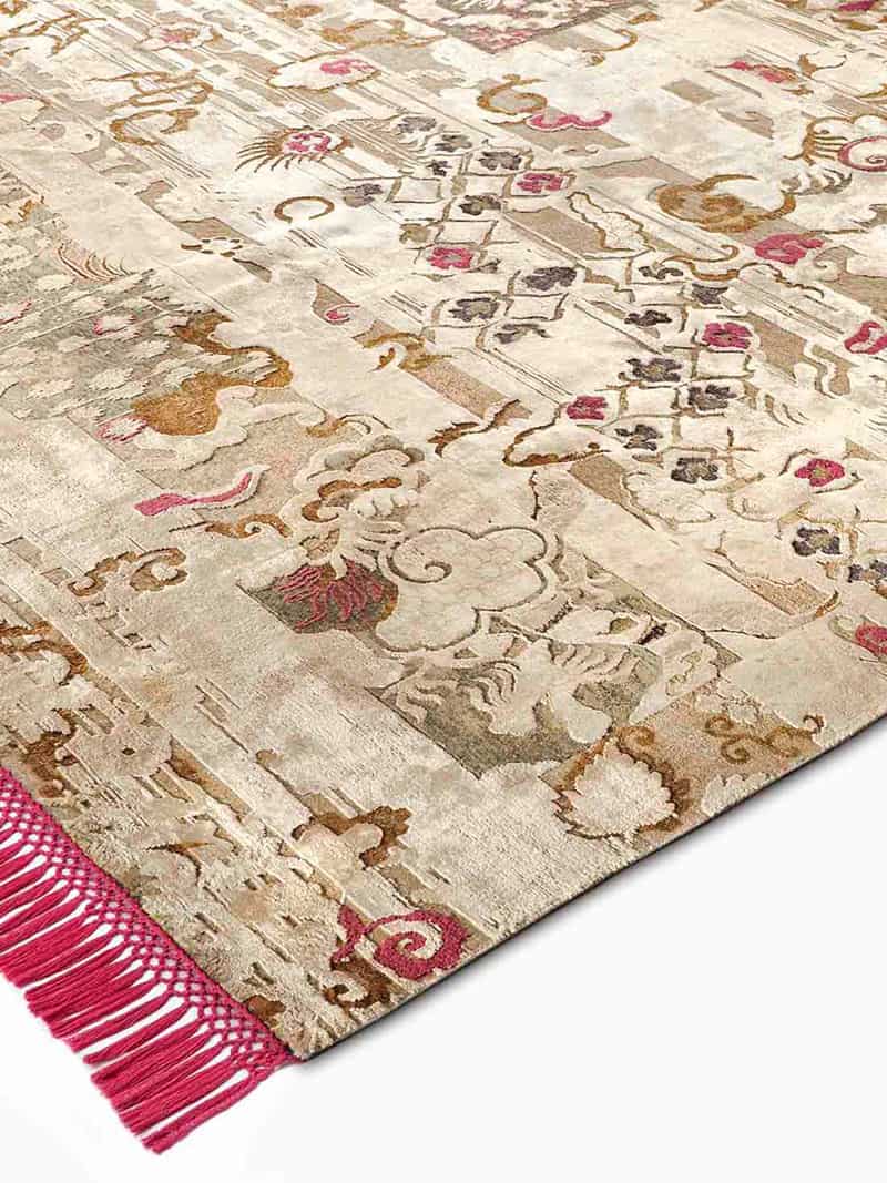 Tapis noué main de luxe Dragon