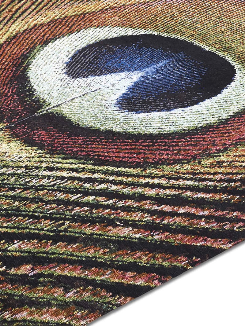 Tapis de luxe fait main Plumes | Taille: 305 x 427 cm