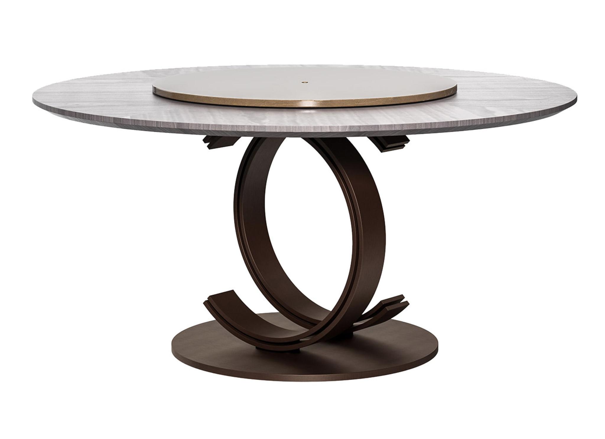 Table Ronde Blue Moon | Configuration: Avec plateau tournant | Dimensions: Ø 180 cm