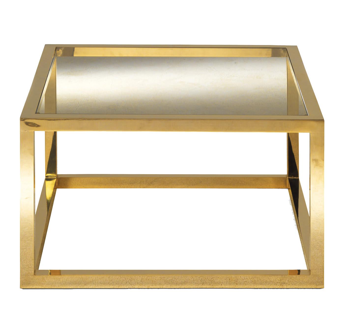 Table basse en laiton