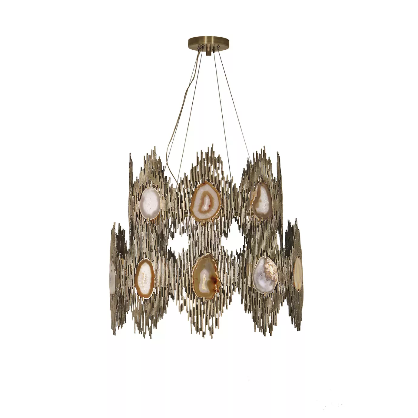Lustre 2 anneaux Vivara