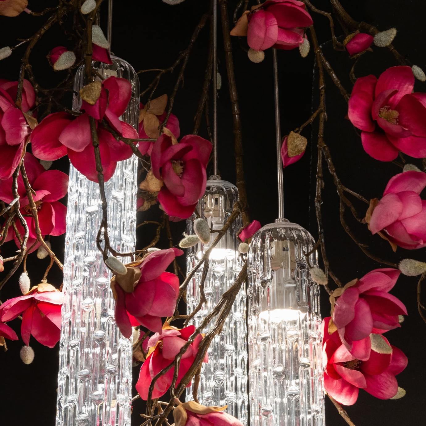 Petit lustre rond Magnolia