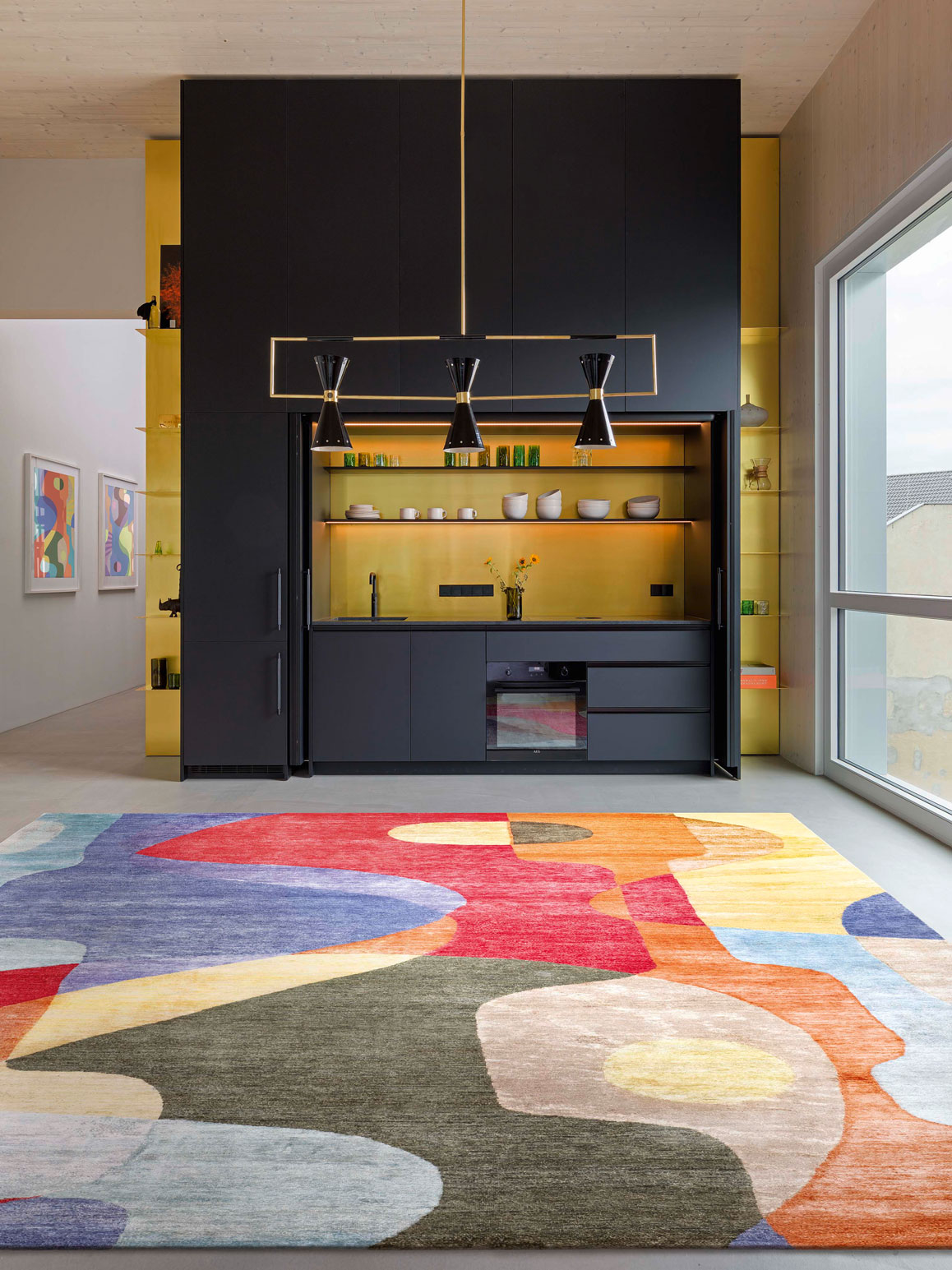 Tapis noué main de luxe Original