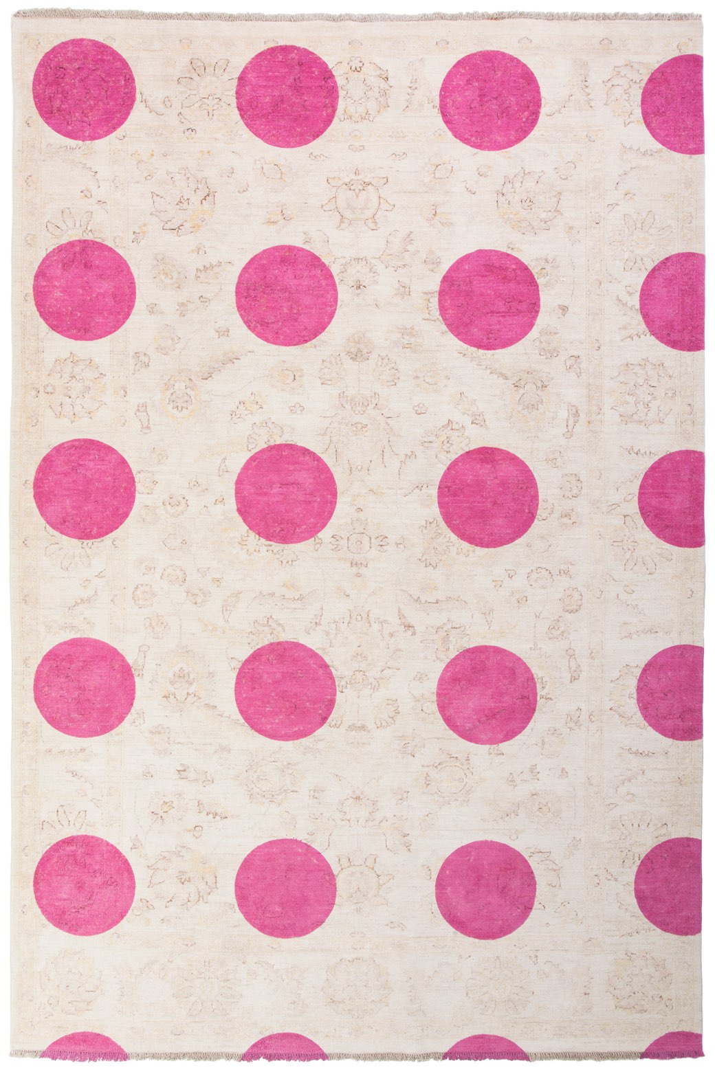 Tapis Double Couche Rose