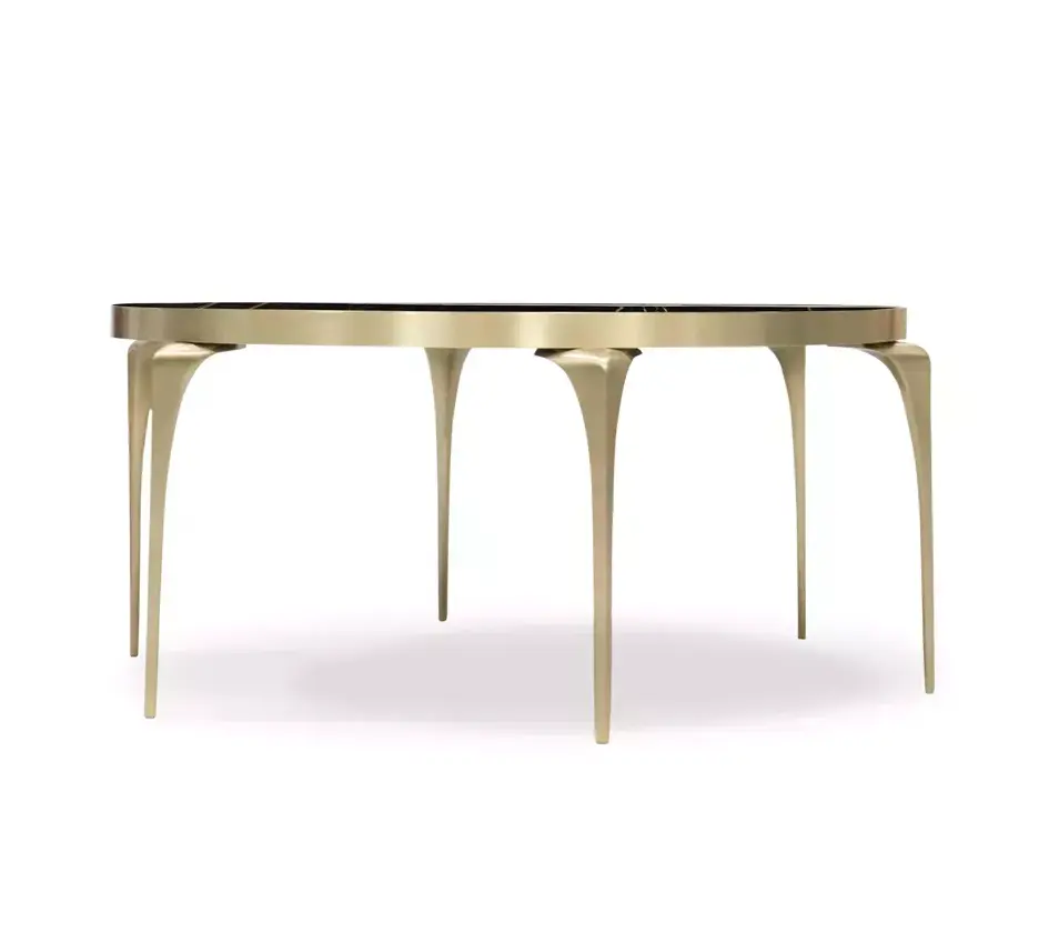 Table Basse Rita Marbre Sahara Noir