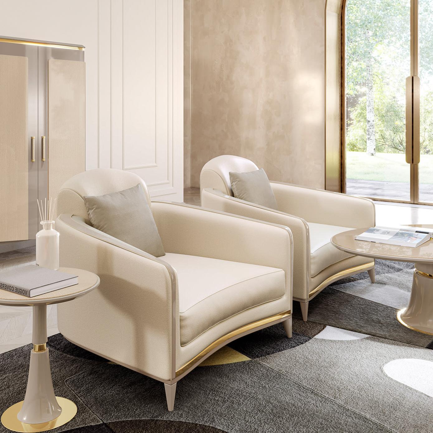 Table d'Appoint Prestige Beige