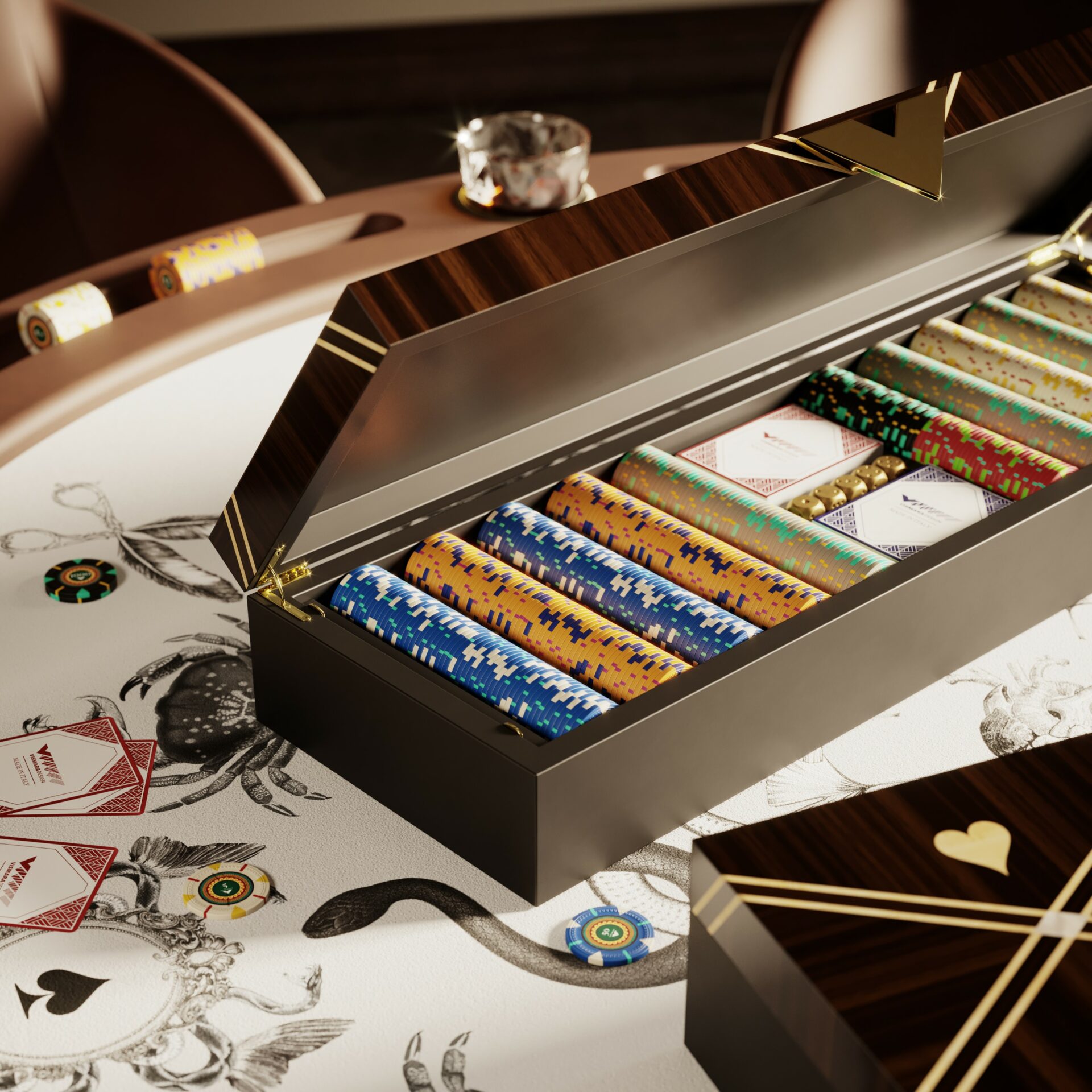 Table de Poker Vegas