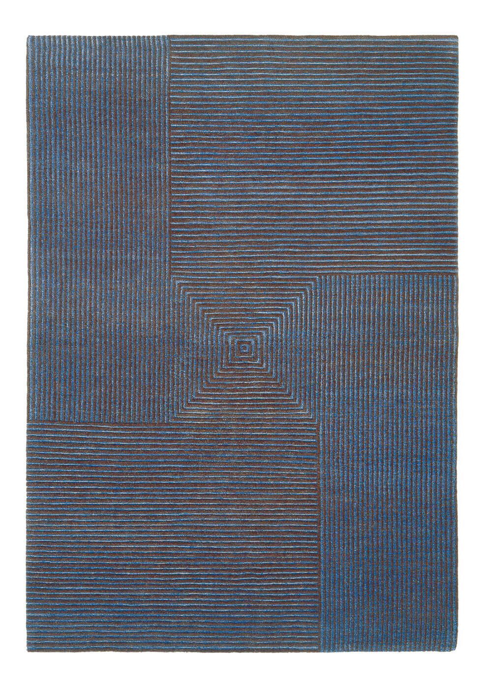 Tapis Vario 2 Bleu | Taille: 200 x 300 cm