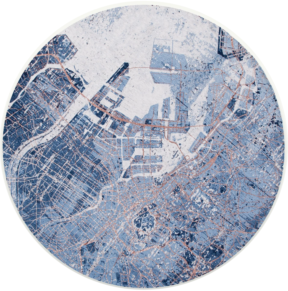 Tapis Conductive Blue 9314 Round