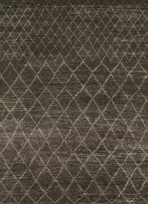 Tapis Berbère Marron à Poil Ras