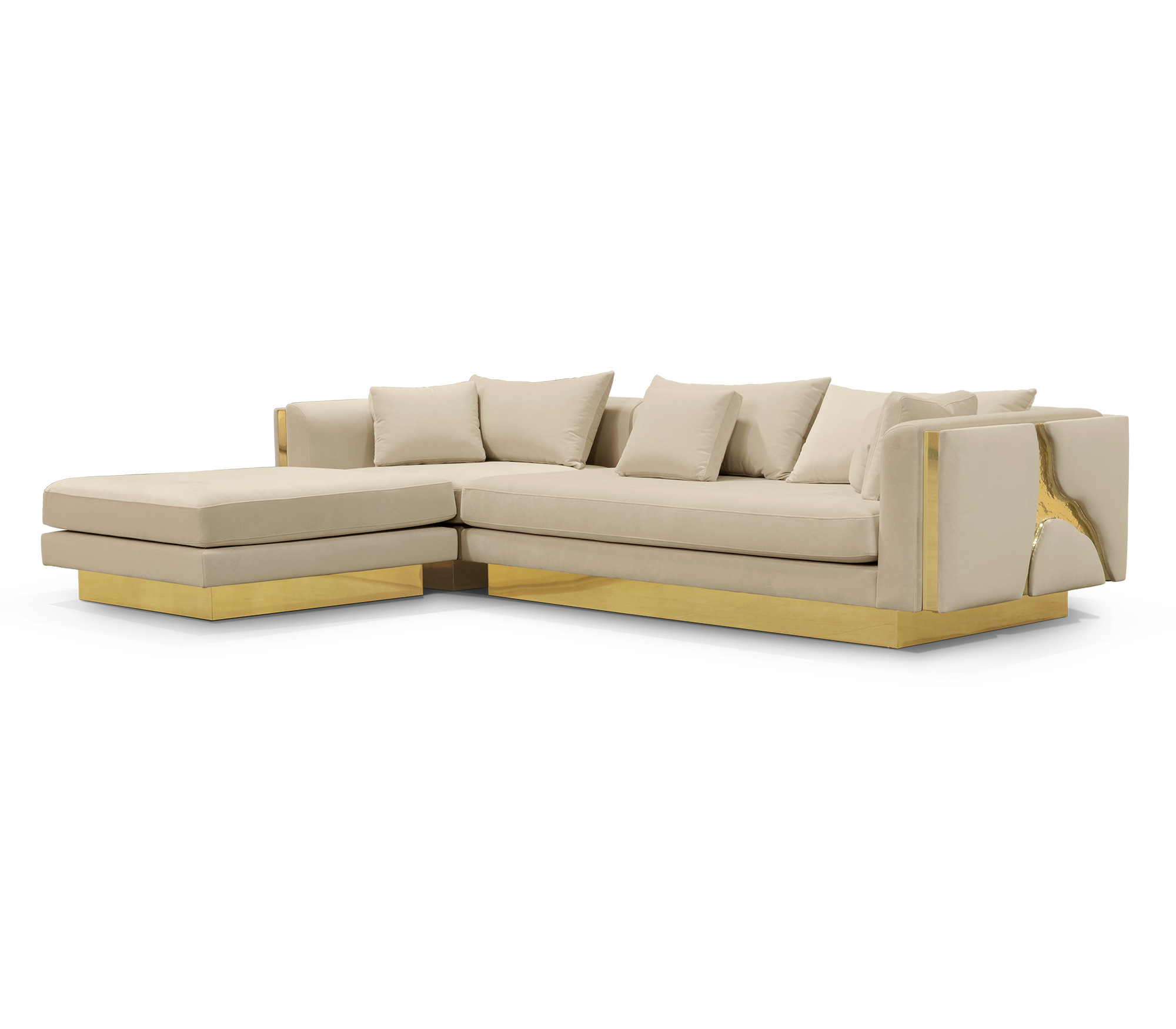 Canapé Modulaire Luxe Fissure