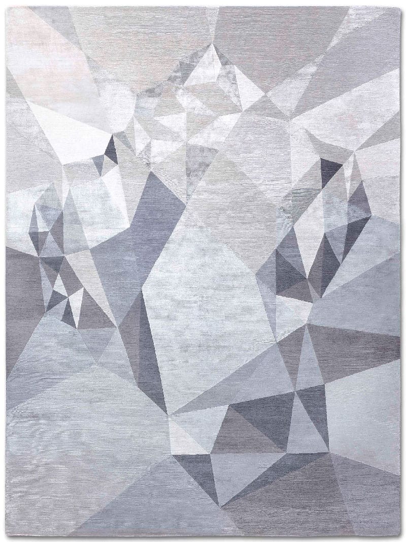 Tapis noué main Cœur Luxe
