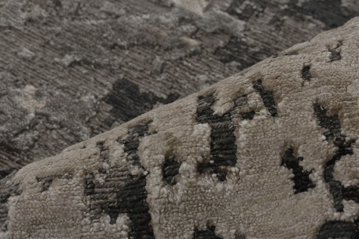Tapis Indien en Soie de Bambou