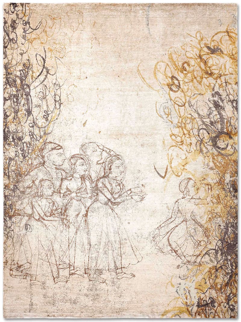 Tapis tissé main Dance