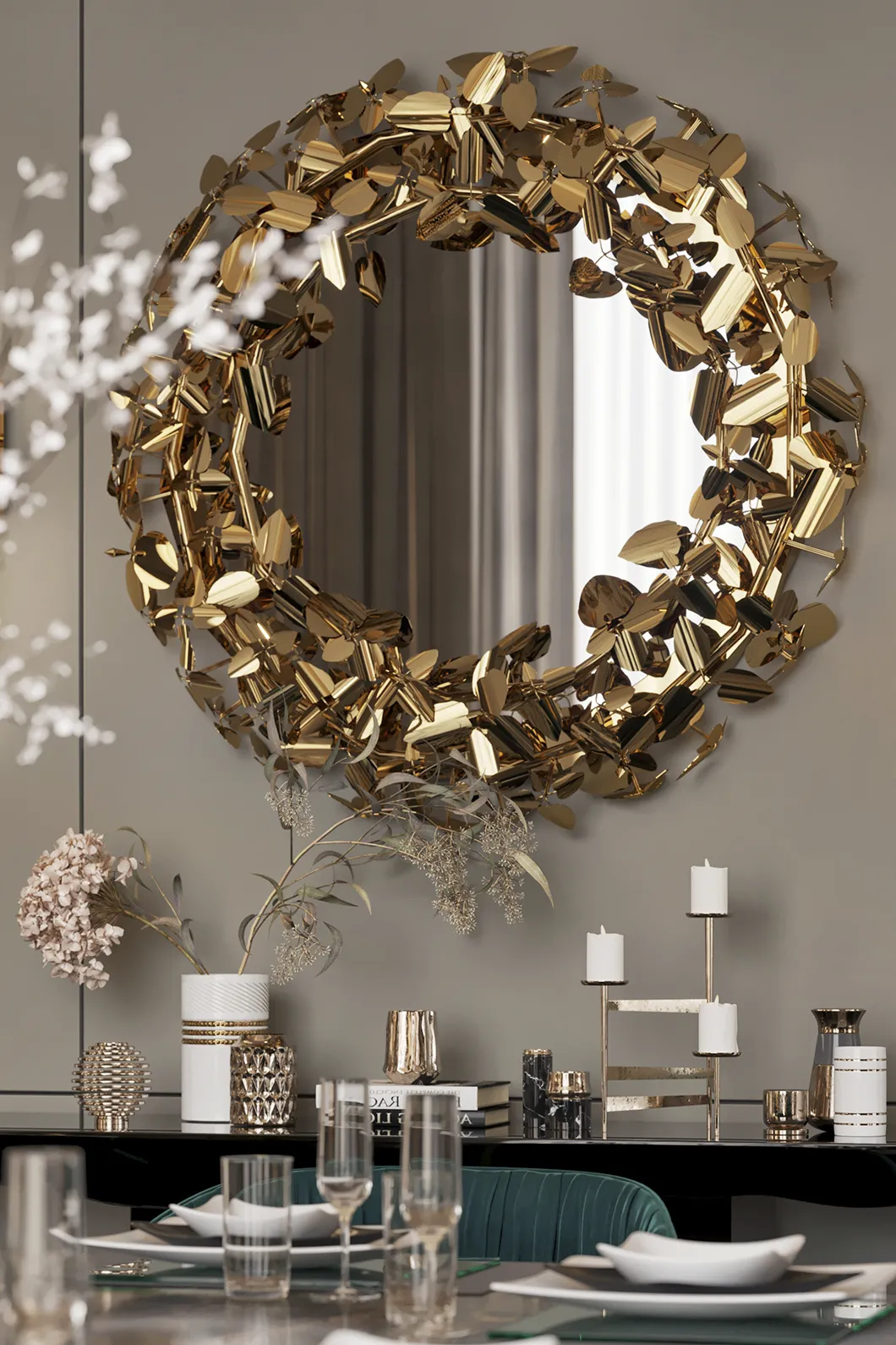 Miroir Applique Royal