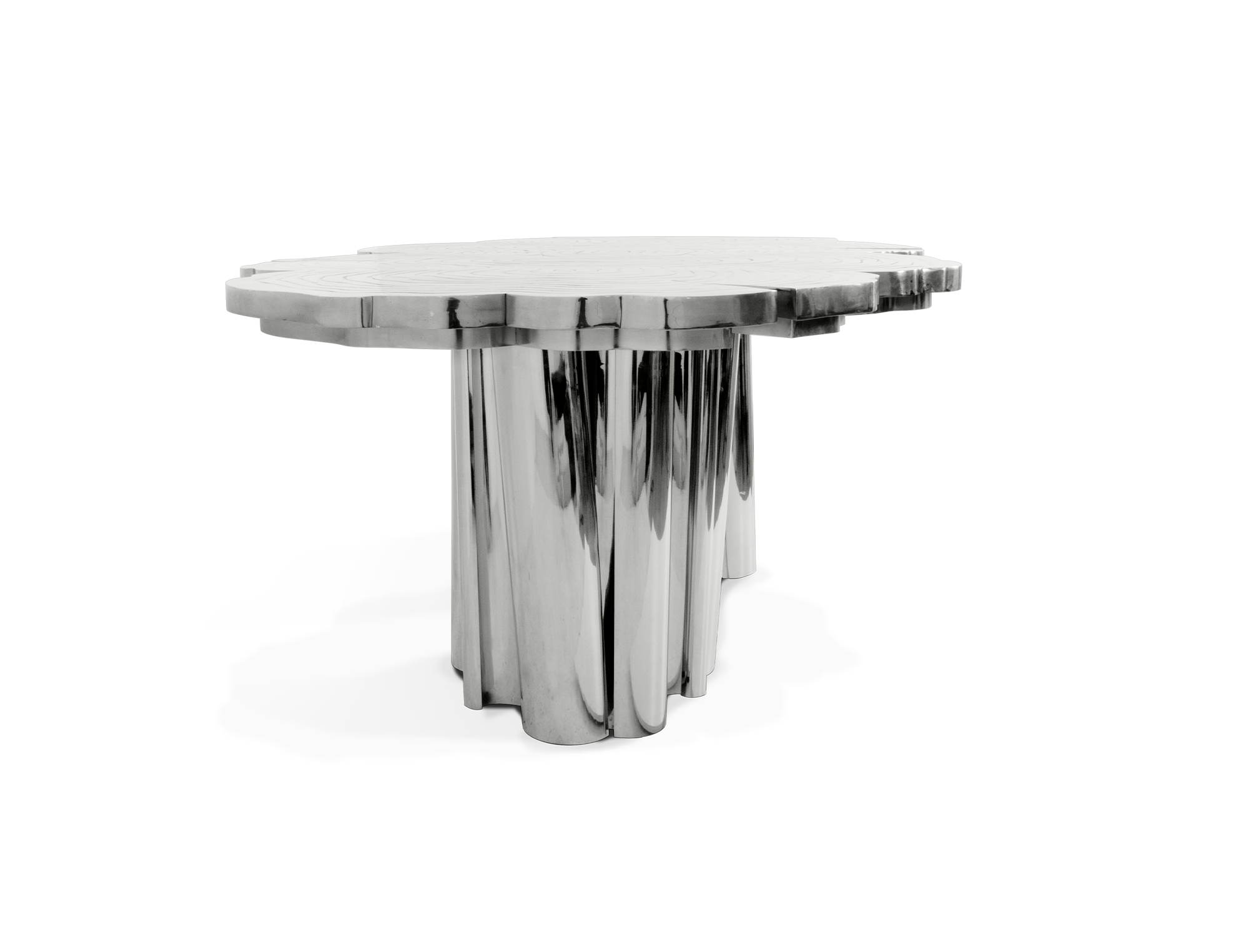 Table À Manger Artisan Inox | Dimensions: L 350 cm