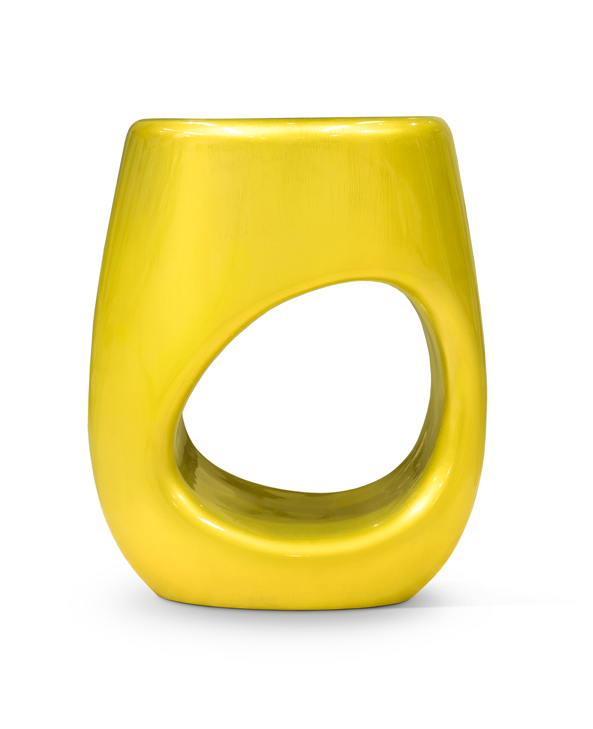 Tabouret Tectonique Citrine