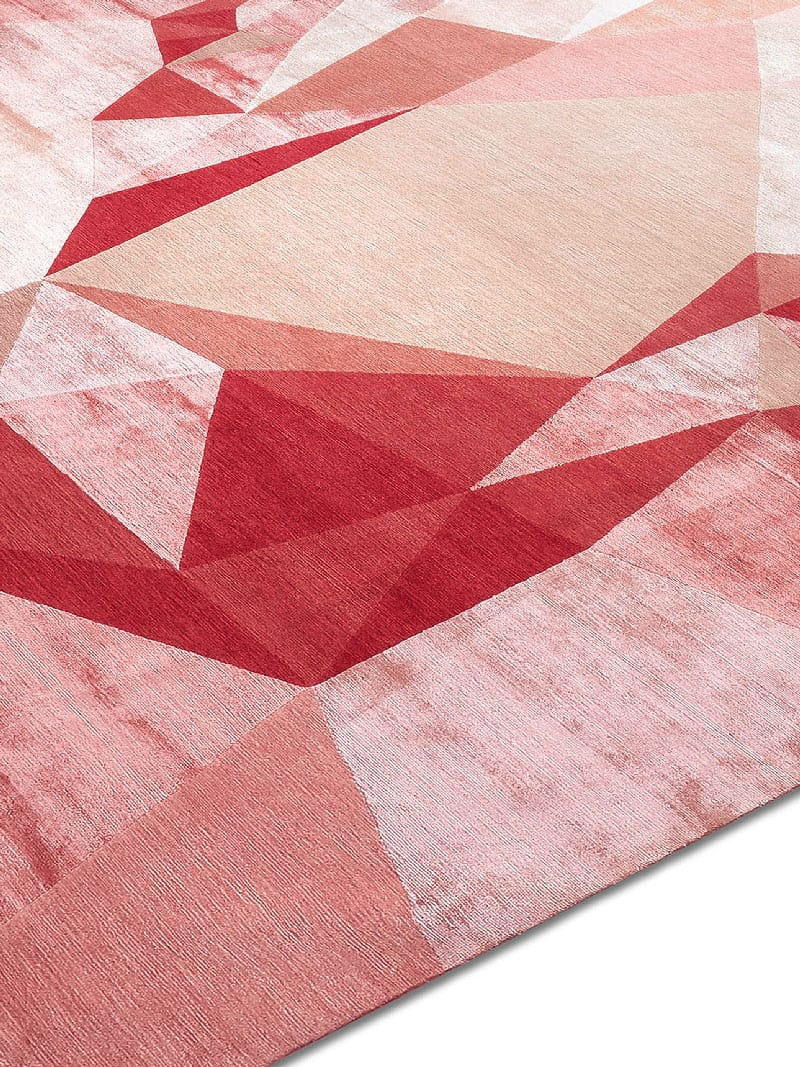 Tapis noué main Cœur Luxe