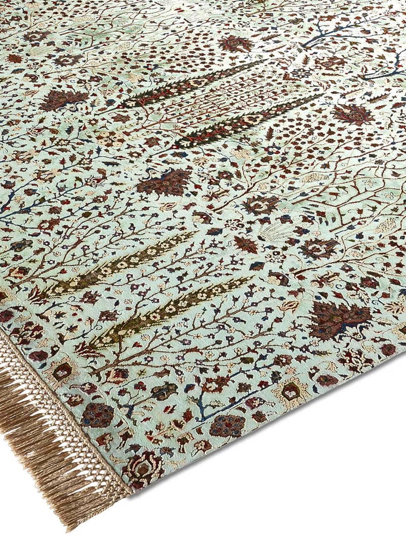 Tapis de luxe Jardin de Pins Vert