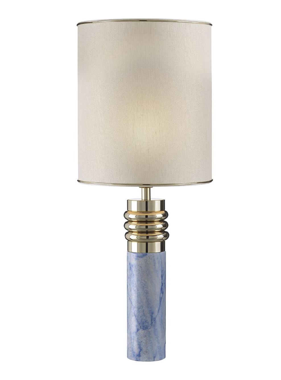 Lampe de Table en Marbre Azul Macauba