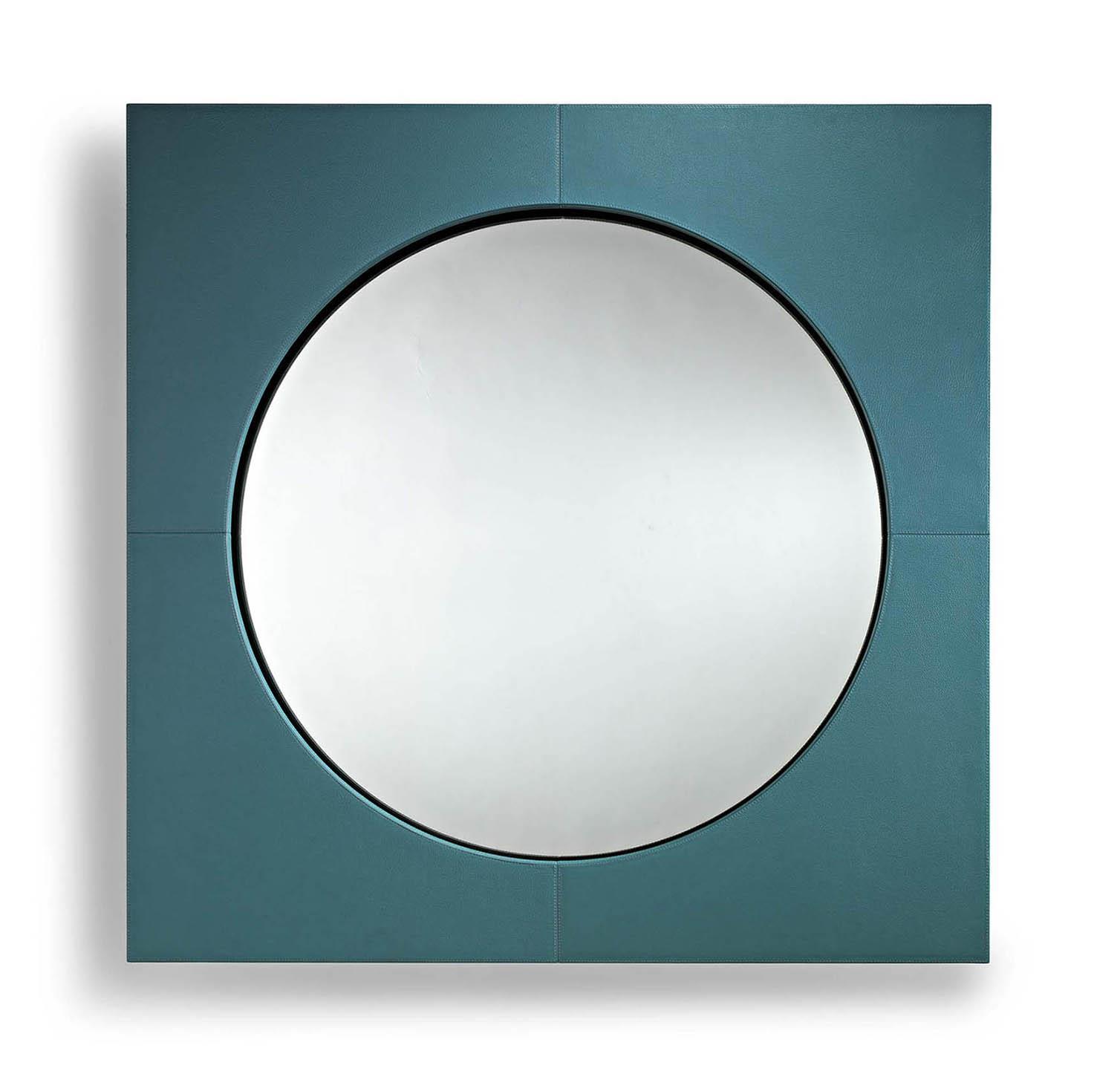 Miroir en Cuir Black & More avec Éclairage Arrière