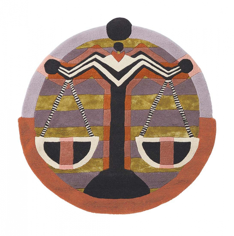 Tapis Rond Zodiac Balance Cercle 161705