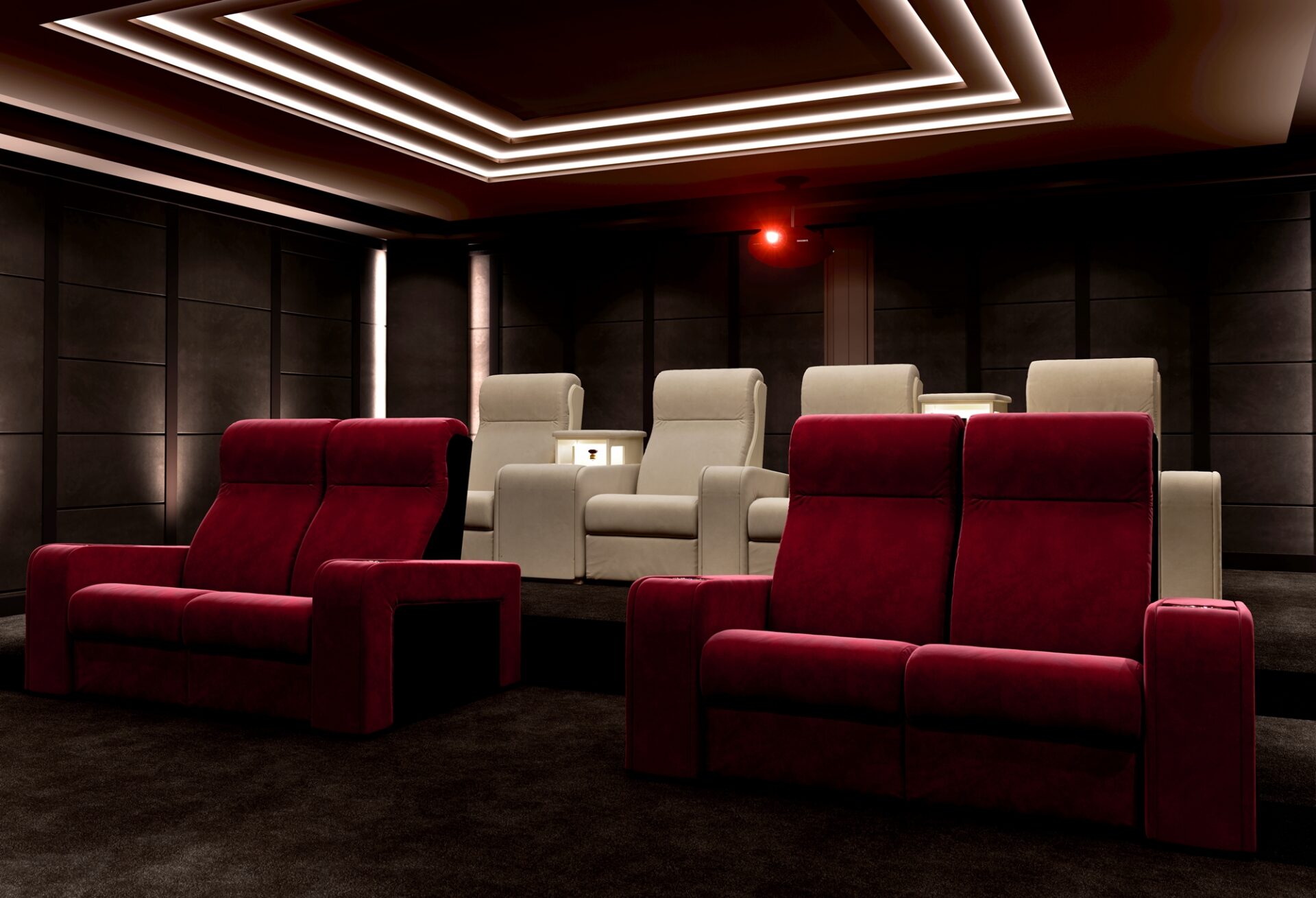 Fauteuil Lounge Cinéma Maison Luxor