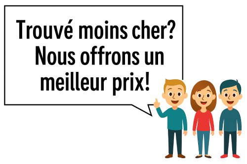 Trouvé moins cher ?