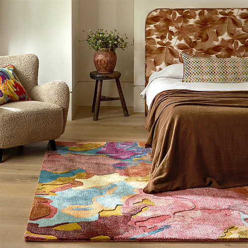Tapis Forêt Palissandre/Myrtille